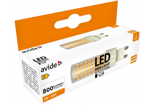 LED 7W G9 220° NW Horizontal