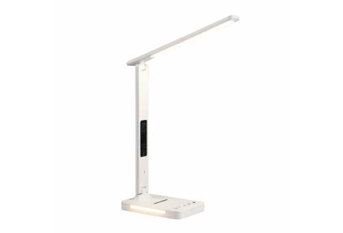 LED Stolová lampa Kancelárska QI VEDENIE Nélküli Telefon nabíjačka 7W