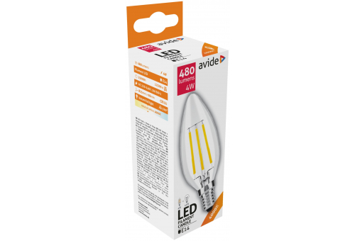 LED Filament Kerzenform 4W E14 NW