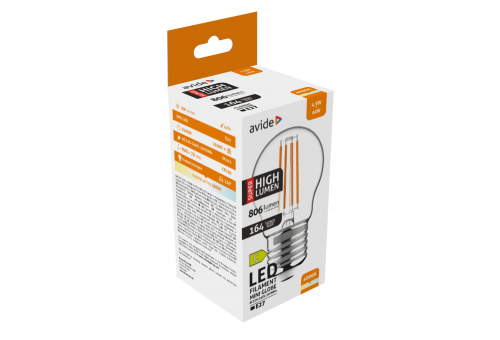 LED Filament Mini Globe 4.9W E27 NW Super High Lumen