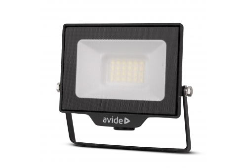 Avide LED Flood Light SMD 20W CW 6400K Quick conn.+Opt.PIR