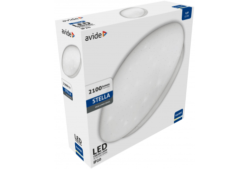 Avide LED Ceiling Lamp Oyster Stella (Starry) 24W 380*110mm CW 6400K