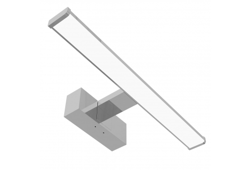 Avide LED Mirror Lamp, Basic 400mm, 4000K, Alu and Plastic, Chrome, 8W