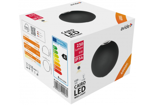 Aussen-Wandleuchte Cairo 2 Wege LED 6W NW IP54