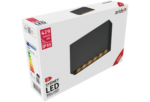 Aussen-Wandleuchte Sydney LED 6W WW IP65 20cm