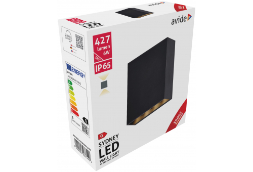 Aussen-Wandleuchte Sydney 2 Wege LED 6W WW IP65 13cm