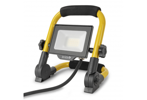 Avide LED Frosted Flood Light Slim SMD 20W with Stand 1.5m NW 4000K