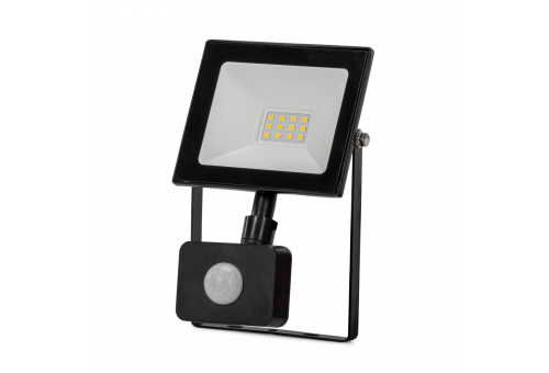Value LED Flutlichter Slim SMD 10W NW 4000K PIR Bewegungssensor