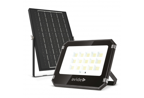 Avide LED Szolár Reflektor 100W CCT különálló napelemmel, távirányítóval