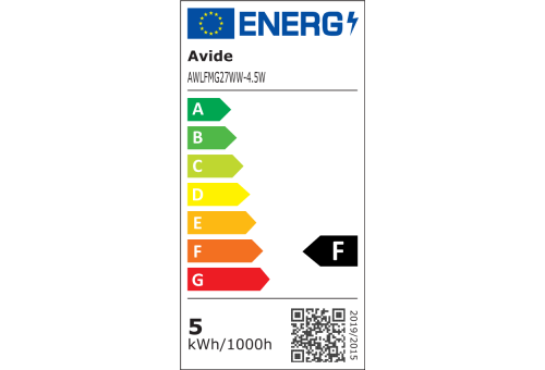 LED White Filament Mini Globe 4.5W E27 WW