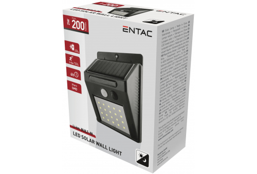 Napelemes Plástico Lâmpada 2W SMD