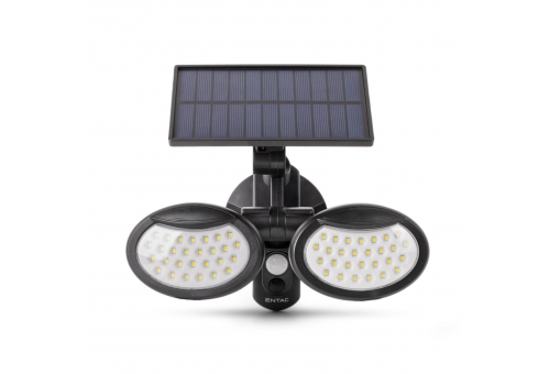 Napelemes Plástico Candeeiro de parede 10W SMD 2 cabeças Com sensor de movimento